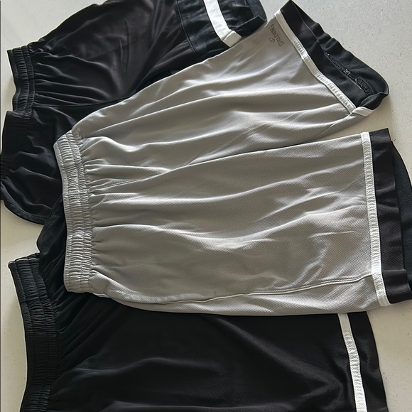 3 pair - Spalding Athletic Shorts - 2 Black/1 Gray - Picture 14 of 15